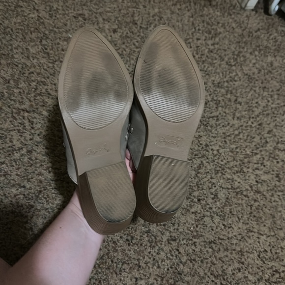 Heeled Mules (Tan) - Picture 5 of 5